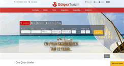 Desktop Screenshot of gulgezturizm.com